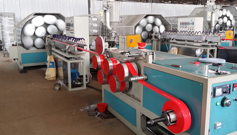 PVC lay flat hose machine 
