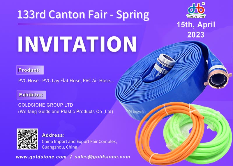 133rd Canton Fair pvc hose