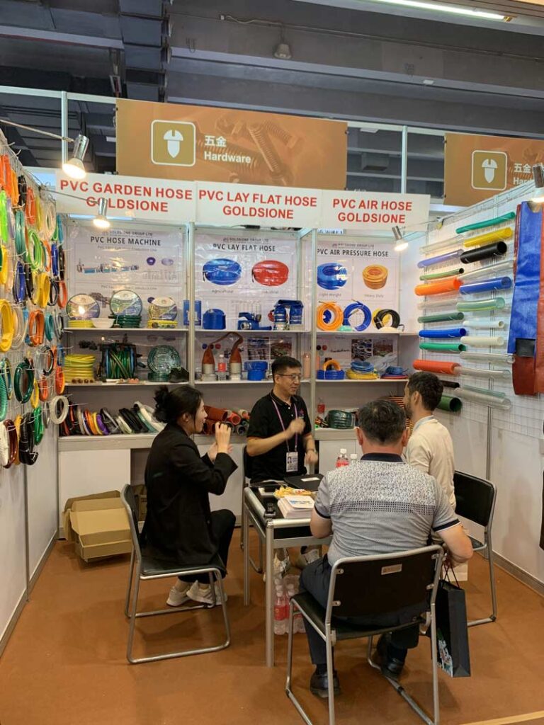 Goldsione PVC Hose at the 134th Canton Fair: A Global Showcase