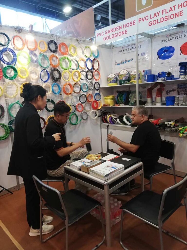 Goldsione PVC Hose at the 134th Canton Fair: A Global Showcase