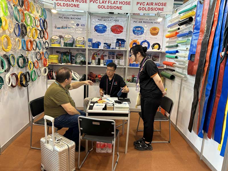 Goldsione PVC Hose at the 134th Canton Fair: A Global Showcase
