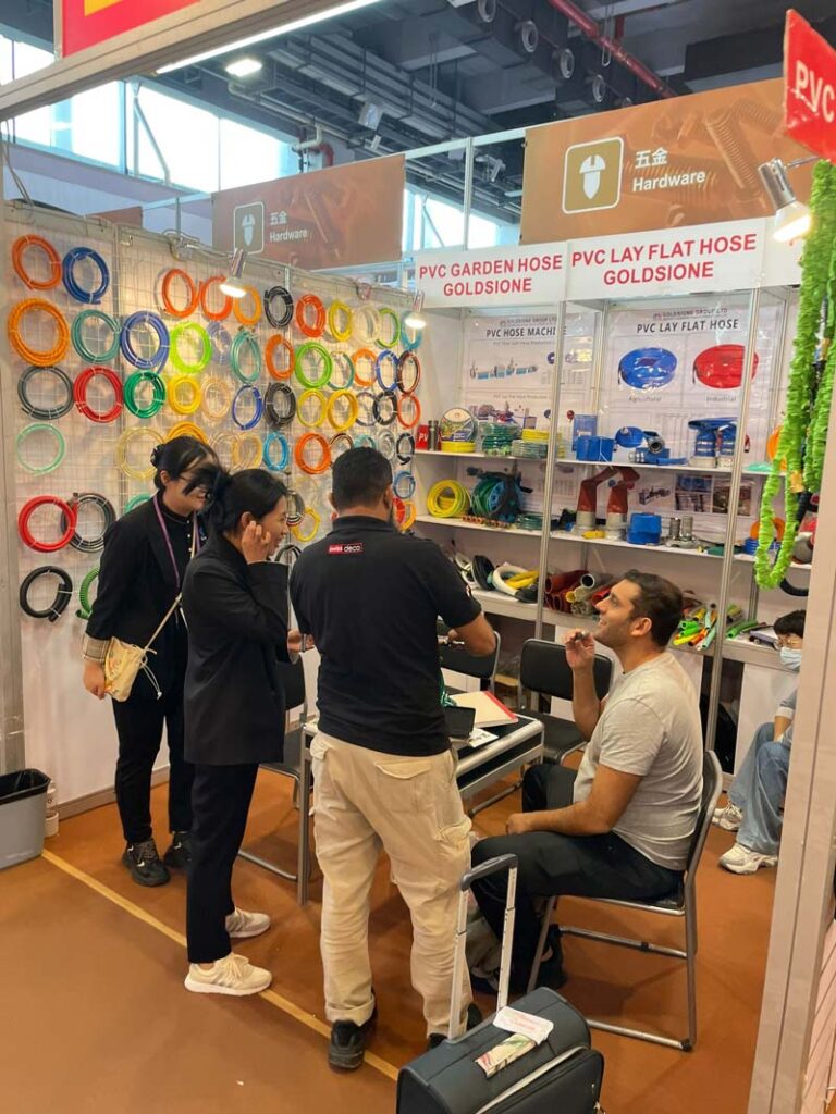 Goldsione PVC Hose at the 134th Canton Fair: A Global Showcase