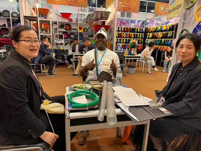 Goldsione PVC Hose Shows Excellence at the 135th Canton Fair