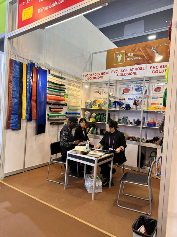 Goldsione PVC Hose 136th Canton Fair!