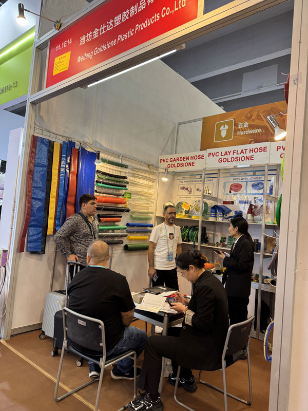 Goldsione PVC Hose 136th Canton Fair!