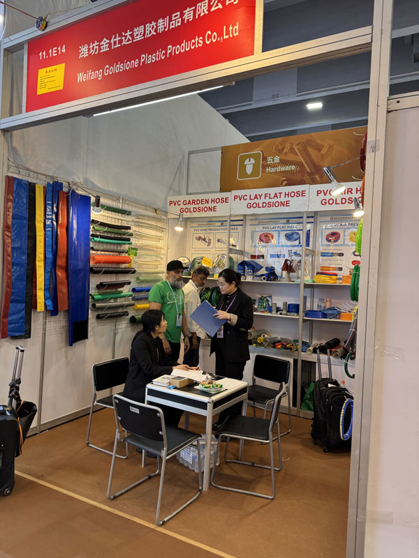 Goldsione PVC Hose 136th Canton Fair!