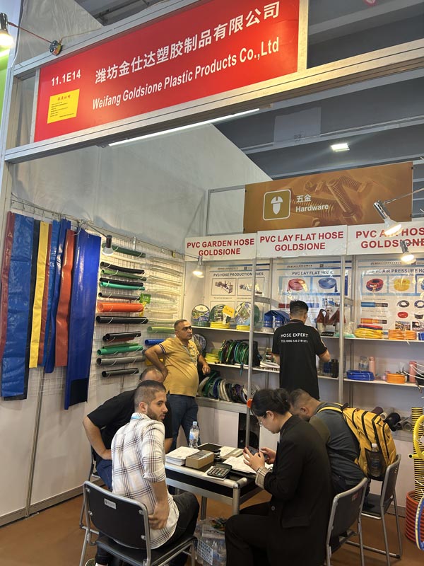 Goldsione PVC Hose 136th Canton Fair!
